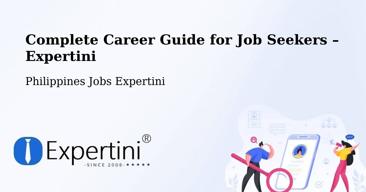 Career Guide for Job Seekers – Capalayan - Capalayan, Philippines Jobs Expertini